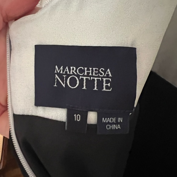 Marchesa black tie formal gown - Picture 8 of 8